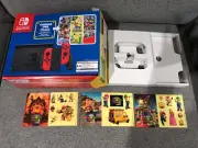 Nintendo switch Mario movie choose one game bundle box sticker and inserts only.