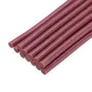 12pcs Mini Hot Glue Sticks for Glue Gun 0.27-inch x 4-inch Glitter Red
