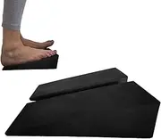 Squat Wedge Block, Slant Board For Squats, Calf Strech Slant, Yoga Wedge Block, EVA Yoga Foam Wedge, Stretching Knee Pad For Yoga, Pushup, Balance, Stretch, Strength