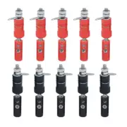 10 Pairs Banana Plug Jack Insulated Connectors Multimeter TV