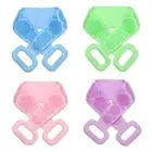 Bath Brushes Silicone Brush Double-Sided Bath Towel Scrubbers Body Scrub