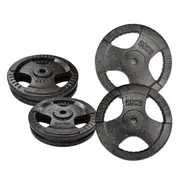 100kg Cast Iron Weight Plate - YAA1_2 - 26.5mm Dia Hole for 25mm Dia Barbell