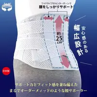 在飛比找momo購物網優惠-【日本Alphax】日本製 醫護腰椎固定帶M-5L 升級版(