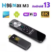 Xima H96 Max M3 Smart TV Stick Android 13 RK3528 8K WIFI6 2.4G