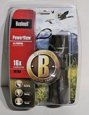 Bushnell PowerView Ultra 16X Camo Binoculars ☆ New ☆