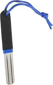 VICASKY Diamond Fishing Hook Sharpening File Double-Sided Whetstone Portable Hook File Tool for Scissor Sharpeners