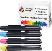 a Set BCMY Compatible Toner Cartridge for Fuji Xerox CT202246 CT202247 CT202248 CT202249 (9,000/3,000 (K/CMY) Pages) for Fuji Xerox DocuCentre SC2020 SC2020NW