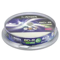 在飛比找順發線上購物優惠-RIDATA 錸德 藍光可印6X BD-R / 25G 10