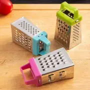 Mini Stainless Steel Four-Sided Cucumber Grater Fruit Planer Cheese Slicers
