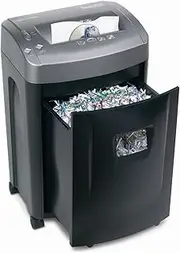 Swordfish 1500XCD 15 Sheet Cross Cut Paper/Document Shredder ref: 45011, Black