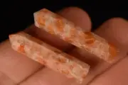 2 *SUNSTONE* Generators 3-4cm 8.5g Polished Crystal Points Natural Stones