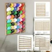 Wooden Thread Holder 48/54 Spool Wooden Thread Rack Wall Mounted Sewing guVIp
