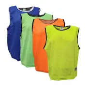 Morgan Sports - Training Bibs - Football Rugby Team Singlet Vest Tops - Jnr/Snr