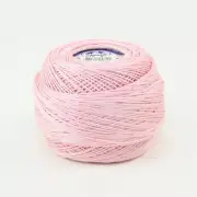DMC Cebelia Combed Cotton Crochet Thread Size 10, 50g Ball, Colour 818 Baby Pink