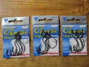 Gamakatsu Fishing Hooks Skip Gap Hook Size 3/0 #266413 NEW 3-Packs Tube Worms