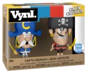 Funko VYNL.: Cap’n Crunch & Jean Lafoote 2-Pack Limited Edition RARE AND RETIRED