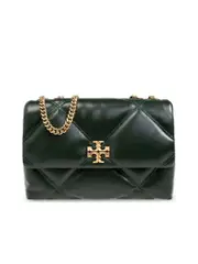 Tory Burch Quilted Tripple Grain Leather Bag