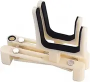 Kisangel Adjustable Violin Stand Sponge Pad Violin Holder Plastic Portable for Parts