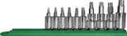 Mayhew Tools 16016 Tamper-proof Torx Plus Socket Bit Set, Chrome Plated, 10-Piece