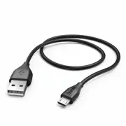 Hama 1.4m, USB2.0-AUSB2.0Micro-B 1.4m USB to Micro-USB B Male Male Black USB