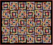 TROPPO LOCO - 109" x 92"- Quilt-Addicts Pre-cut Patchwork Quilt Kit