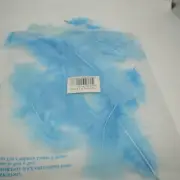 FeelfunFeather 20 Pcs Sky Blue Goose Cochettes Feather Natural bulk 4-6 inch