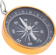 Lightweight Pocket Compass Portable Keyring Compass for Outdoor Travel Adventures