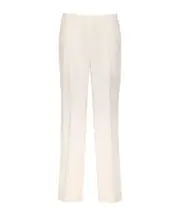 Liu Jo Elasticated Waist Flared Pants IT42,IT38 White