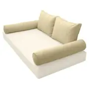 |COVER ONLY| STYLE 1 Twin Bolster Pillow Daybed Porch Swing Pipe Trim AD103