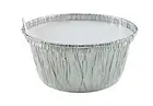 4 oz. Aluminum Foil Cups w/Board Lid -Disposable Ramekin/Cupcake/Tart Containers