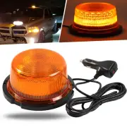 90 LED Beacon Flashing Magnetic Emergency Warning Strobe Amber Light 12V24V Lamp