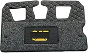 FENGUBOO Excavator Parts Excavator Cab Floor Mat Fit for Caterpillar Cat 307 312 320 336b/c/d/d2gc Excavator Accessories (Color : 305 306 307E Black)
