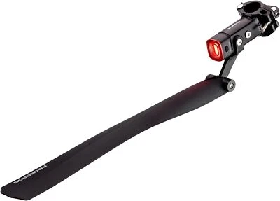 ROCKBROS Bike Fender Adjustable Rear Fender Bike Mudguard MTB Fender With Light