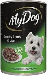 MY DOG Lamb and Liver Dog Wet Food, Adult, 400g