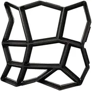 TopHomer Pavement Concrete Molds, Plastic Path Concrete Slab Moulds Irregular Driveway Brick Stone Template for DIY Lawn Patio Yard Garden Path