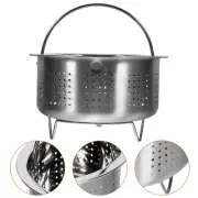Small Steamer Basket Stainless Steel Rice Fish Cooker Pot Travel