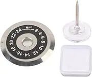 Fiber Optic Cleaver Blade 24 Faces 22mm Diameter Made From Imported Tungsten Steel With Cutting Life Up To 6000 Times And Cutting Angle Less Than 05 Degree Suitable