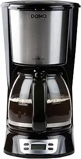 [DOMO] DO708K Coffee Machine 1.5 L Timer Black