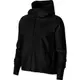 NIKE 耐吉2010女款 連帽外套 AS W NSW TCH FLC WR HOODIE FZ黑CW4299010