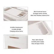 US Router Storage Box 2 Layer Dust Proof Multifunctional With Lid Cable Manageme