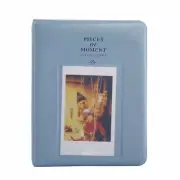 64 Pockets Fujifilm Instax Mini Photo Album- Blue