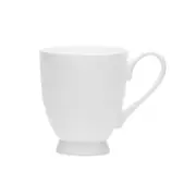 Ecology Canvas Footed Mug White 310ml