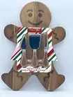 Gingerbread Man Cheese Board & Knife Set By Coco + Lola NEW