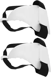 Kisangel Groin Safety for Reusable Breathable Crotch Guard Integrated Protection 2 Pieces