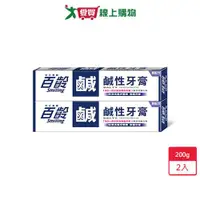 在飛比找蝦皮商城優惠-百齡鹹性牙膏200g X2入【愛買】