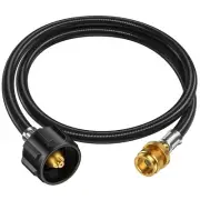 4 Feet Propane Hose Adapter 1lb to 20lb，Propane Adapter 20lb to 1lb Conve