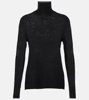 [Lisa Yang] Lisa Yang Lory ribbed-knit cashmere turtleneck sweater S-M black