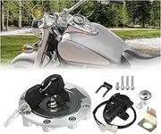 Motorbike Ignition for YZF R1 R1 2004-2014 Motorcycle Ignition Switch Locking Lock Fuel Plug Gas Cap Seat Lock Key Set Ignition Switch