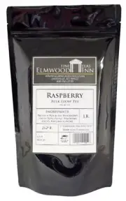Elmwood Inn Fine Teas, Raspberry Black Tea, 16-Ounce