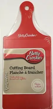 BETTY CROCKER PLASTIC CUTTING CHOPPING BOARD KITCHEN BAKING COOKING